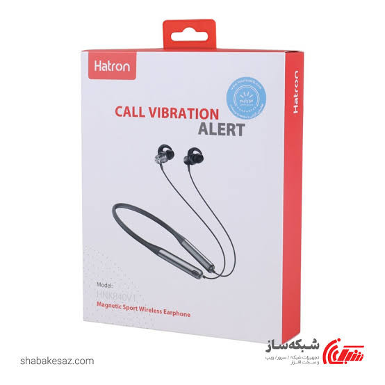 هندزفری گردنی هترون مدل HNK840VT ا Hatron HNK840VT Neckband Handsfree