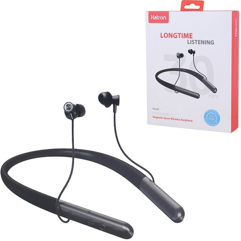 هندزفری گردنی هترون مدل HNK340M ا Hatron HNK340M Neckband Handsfree