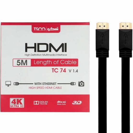 کابل HDMI دی ام مدل TC74 طول ۵ متر ۴K