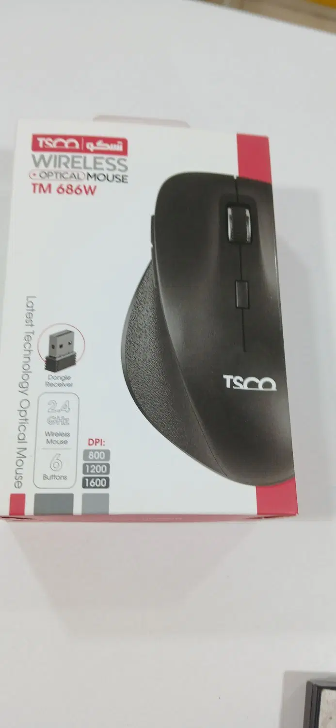 ماوس بی سیم تسکو مدل TM 686W
