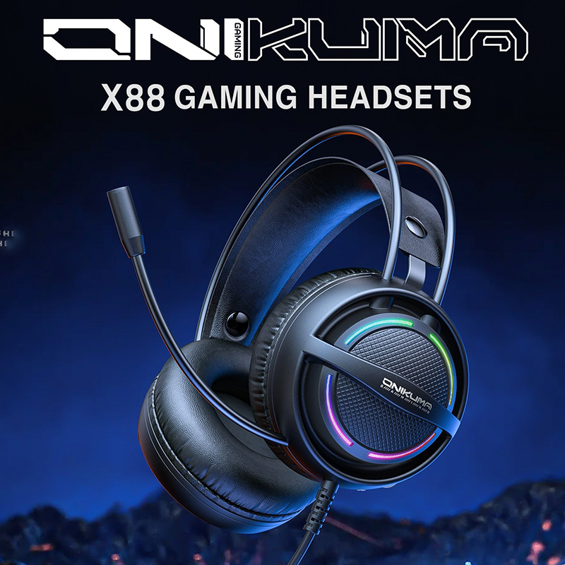 هدست گيمينگ اونيکوما HEAD SET Onikuma X88
