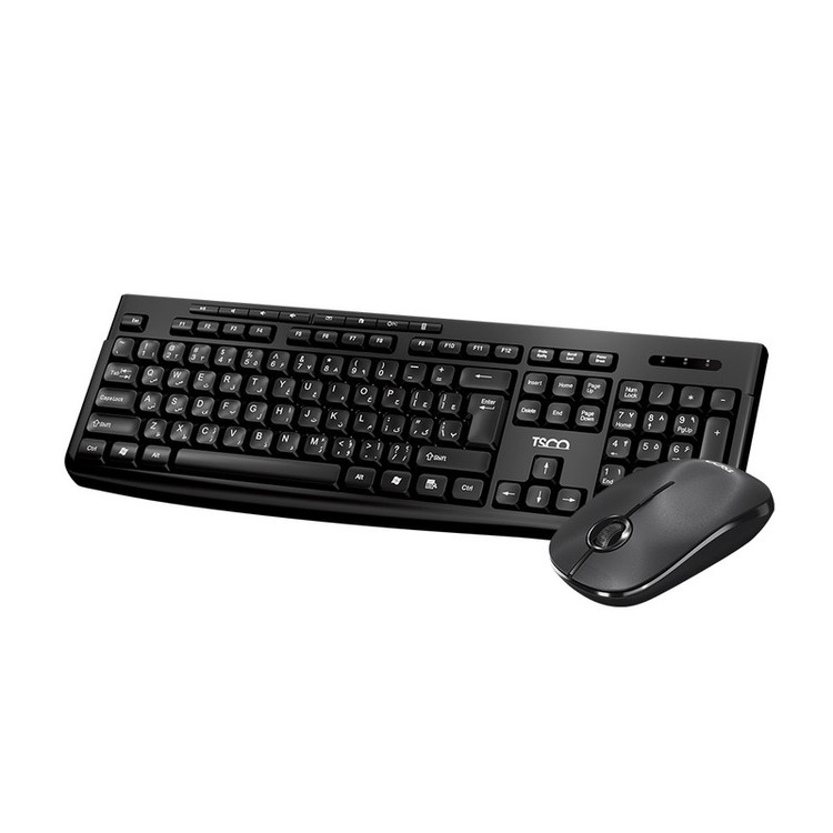 ماوس و کیبورد بی سیم تسکو مدل TKM 7027W