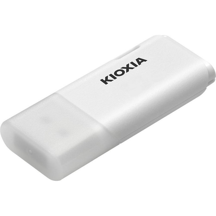 فلش مموری کیوکسیا مدل U202 ظرفیت 128 گیگابایت درپوشدار با رابط USB 2.0 و سرعت انتقال 30 مگابایت بر ثانیه، سازگار با کامپیوتر، لپتاپ، موبایل، تبلت و تلویزیون