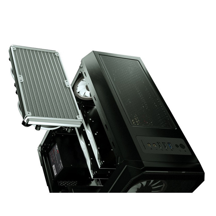 کیس کامپیوتر گیمینگ تسکو مدل GC-TA-4490