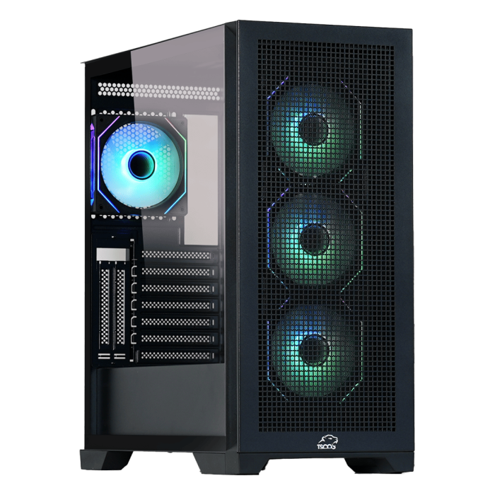 کیس کامپیوتر گیمینگ تسکو مدل GC 4510