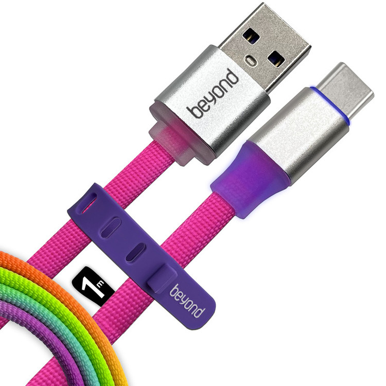 کابل تبدیل USB به USB-C بیاند مدل BUC-531KF FAST CHARGE طول 1 متر