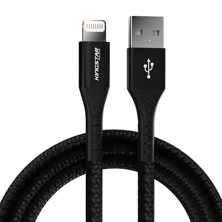 کابل تبدیل USB به لایتنینگ کینگ استار مدل K125i طول 1.2 متر