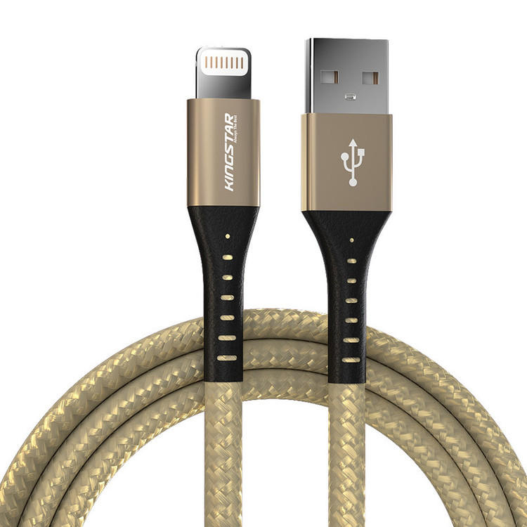 کابل تبدیل USB به لایتنینگ کینگ استار مدل K125i طول 1.2 متر
